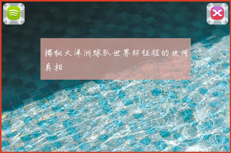 揭秘大洋洲球队世界杯征程的坎坷真相